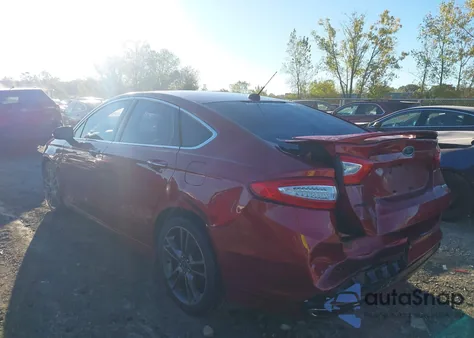 2016 Ford Fusion Titanium z USA, uszkodzony, nr VIN 3FA6P0K93GR164005